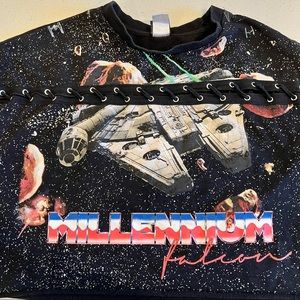 Star Wars Millennium Falcon Crop Top